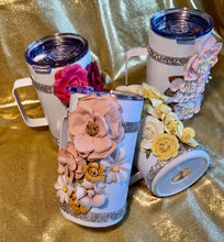 Load image into Gallery viewer, Beige & Peach Multi colored Mug